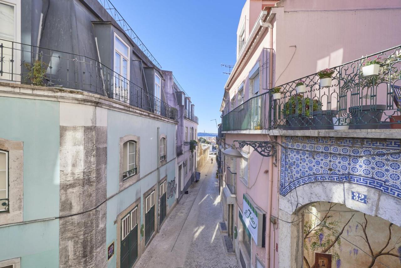 Amazing Terrace And Riverview In Historical Lisboa Exteriör bild
